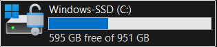 I got a new laptop and I've barely used it for 3 weeks and I've somehow used almost 50% of the storage