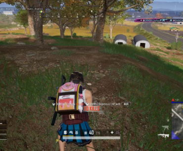 His buddy walked into the shots