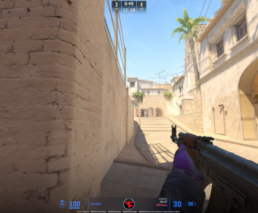 Karrigan's 4K to beat Fluxo from his POV