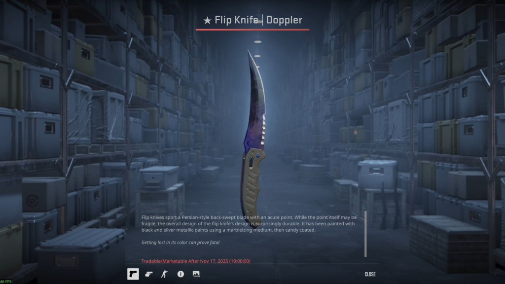 Just traded up for a knife