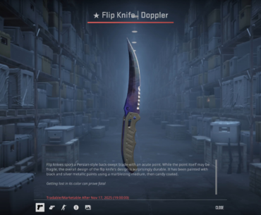 Just traded up for a knife