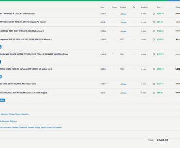 please let me know if this is a good build