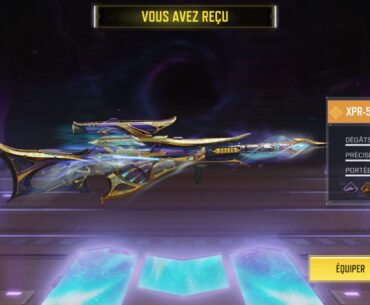 I know it's not the best sniper rifle, but I got them for free, and the aim is pretty good on this legendary one.