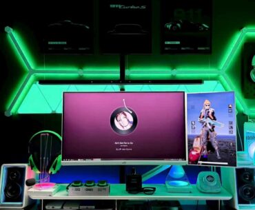 Finally achieved the clean look for my WFH/Gaming setup