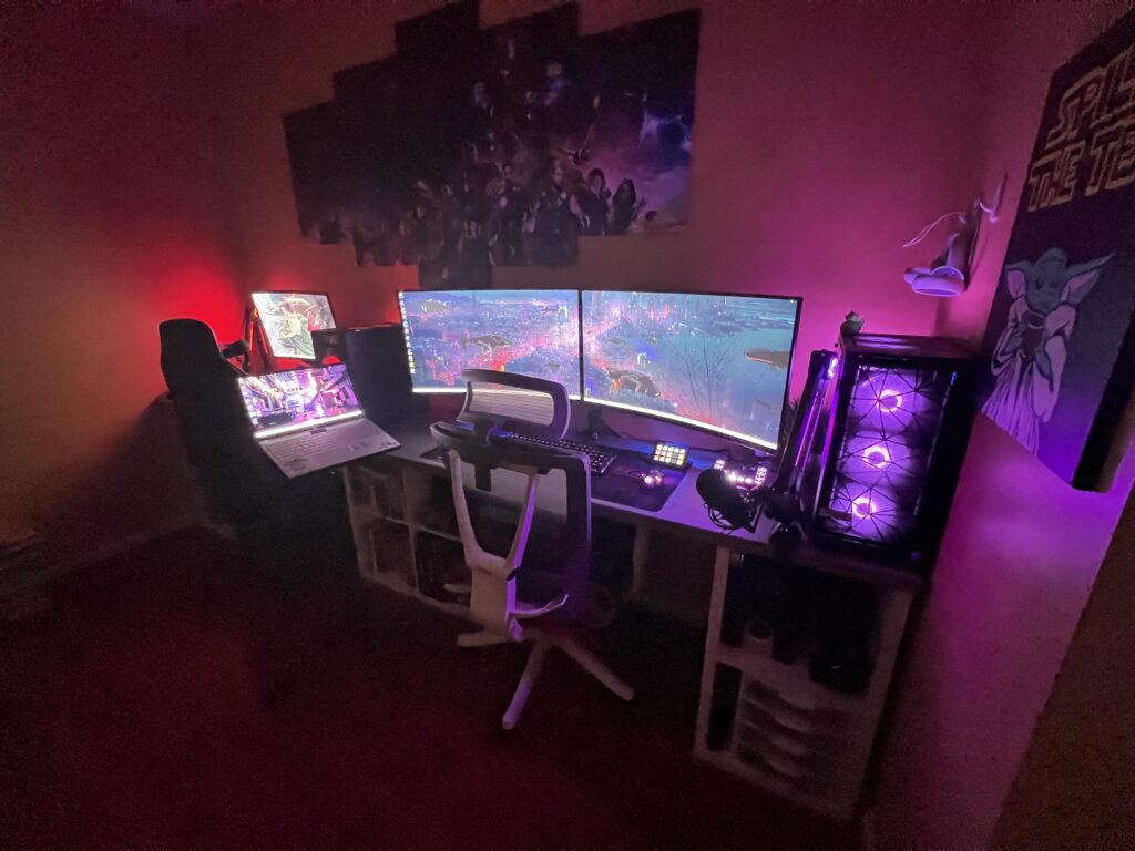 Father + son dual battle stations