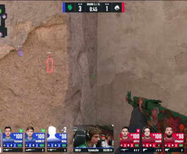 Kyousuke ace against Team Spirit on Dust2