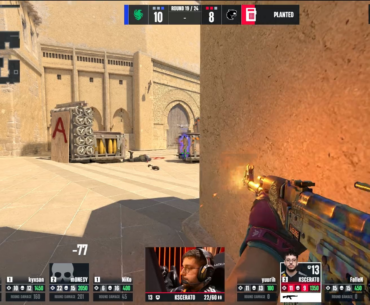 Insane 1v4 clutch from Kscerato on 13 HP