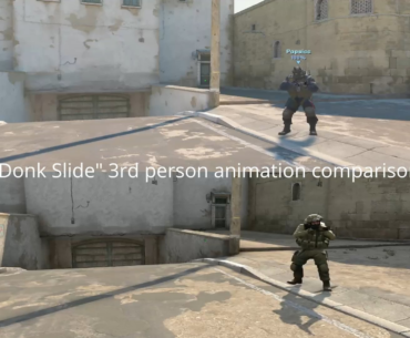 Missing 3rd person counter-strafe animation makes the "Donk Slide" incredibly strong in CS2