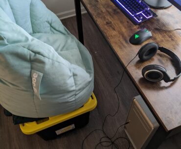 I fixed the chair situation