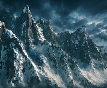 A Major Mountain I designed in Minecraft Inspired by Denali