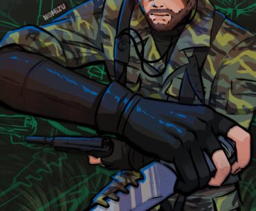 I played MGS3 for the first time recently and it inspired me to make some fan art