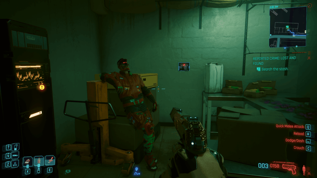 I blew his shit smooth off and he started aura farming