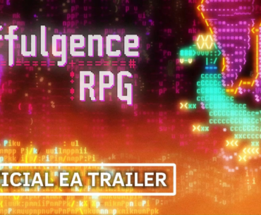 Official Trailer of my Cyberpunk-by-Text-Symbols RPG game (Release: Dec 2)
