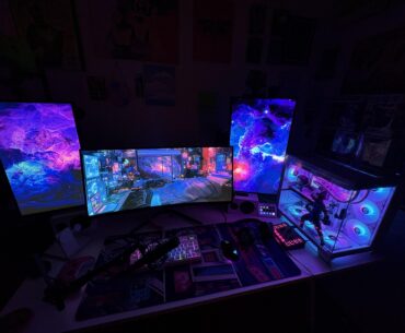 My girlfriend surprised me with a new 1440p 200hz 34” ultrawide!