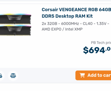 Only $400 USD in New Zealand. All other ram prices are normal too.