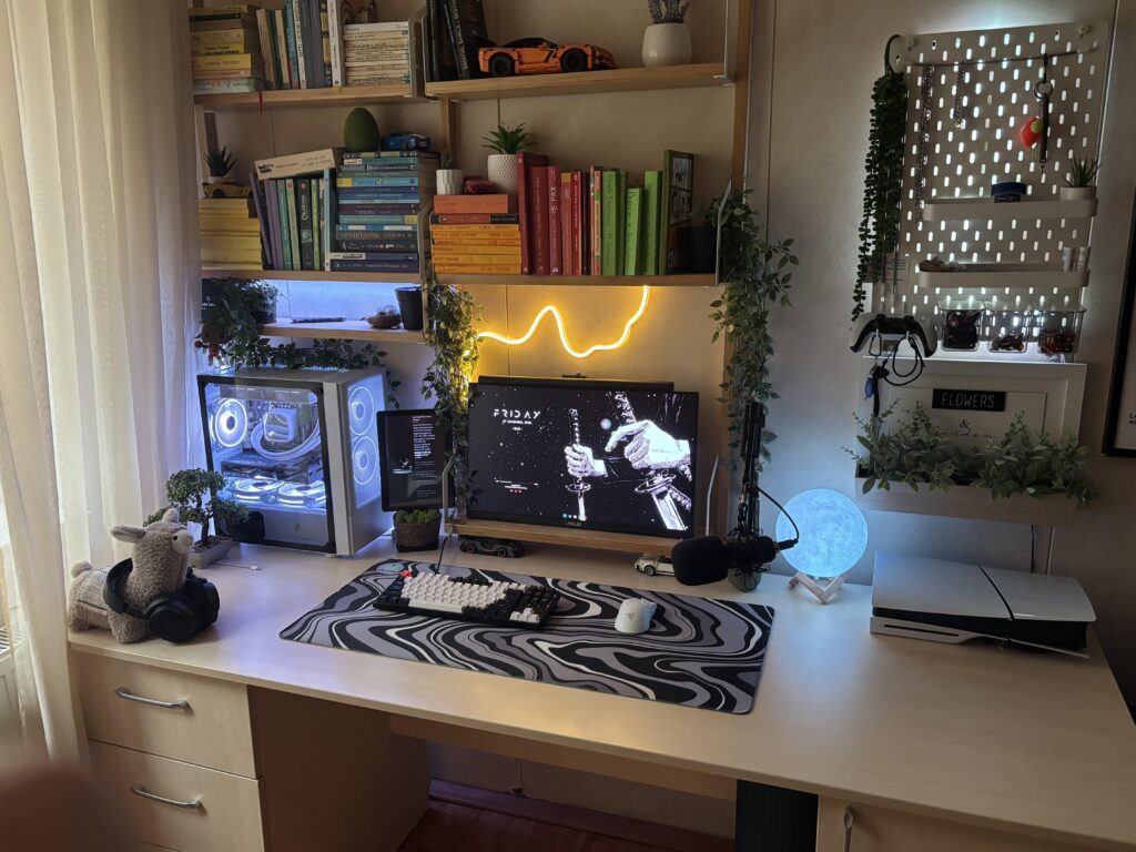 Rate my battle station and how I can improve it