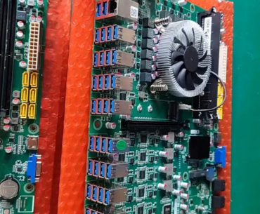 customized motherboard with multiple USB ports