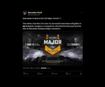 When I'm the StarLadder CS2 Major: