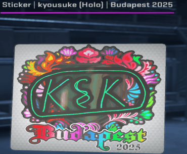 Kyousuke saw flamez’s sticker and called it inspiration