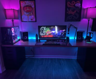 Recently re-did my desk with some near field monsters