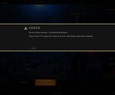 LAN Error?