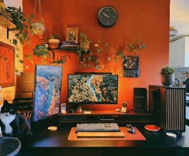 Rate my autumn setup 🦨🖥️