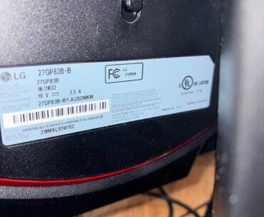 Power cord for my monitor