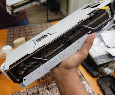 Cerakoted GPU - TUF 4090 OG OC "White Edition"