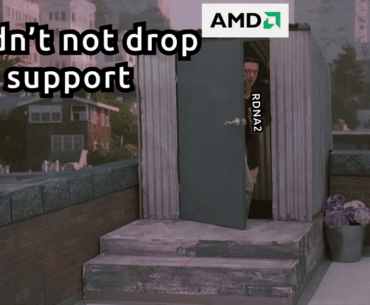 AMD when the sh*t hits the fan.