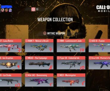 Scoring my own mythic and legendary collection out of 10 for design