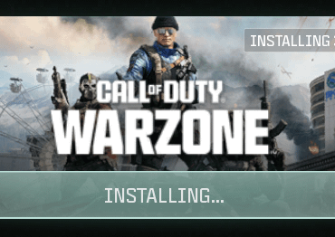 Bug when installing COD Warzone