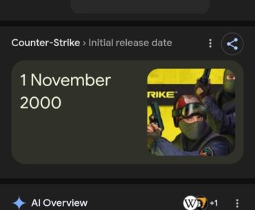 Counter strike 25th anniversary?