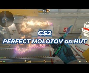 PERFECT MOLOTOV on HUT on Nuke A site (NO GAP on hut)