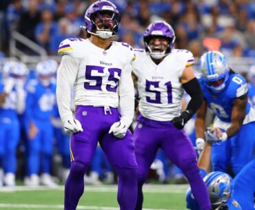 Vikings Defense Clamps Lions Run & Pass Games in 27-24 Win at Lions