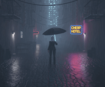 "Lie Low" (Android: Netrunner card art by Lucius Felimus)