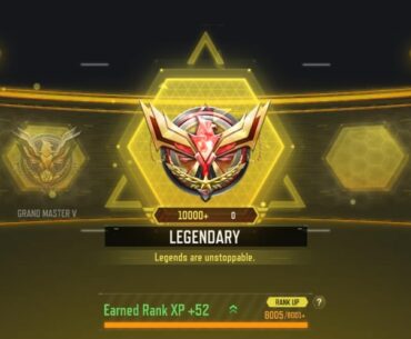 Just reached Legendary for the first time