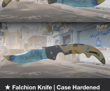 Want to trade Falchion Knife Blue Gem
