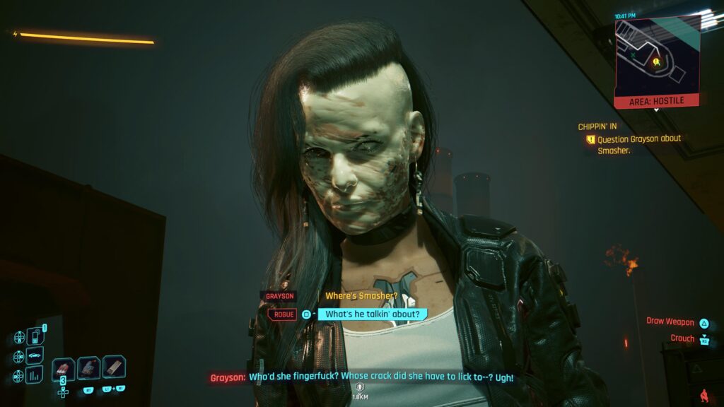 My game glitched and turned Rogue into a zombie???