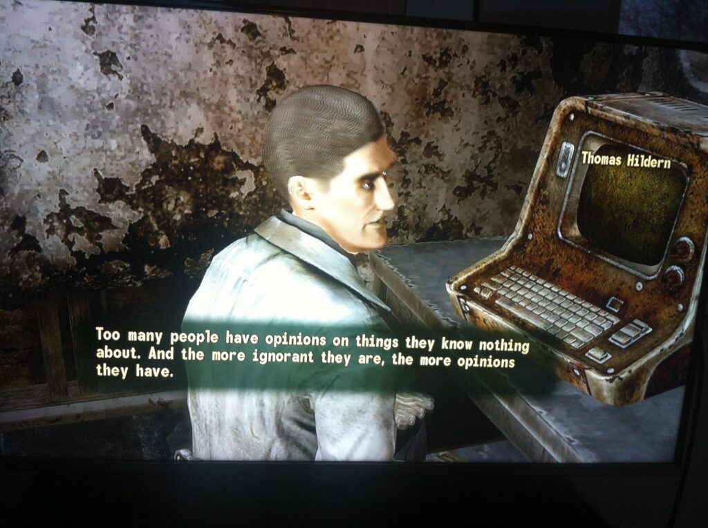 You said it, Dr Hildern! (FNV)