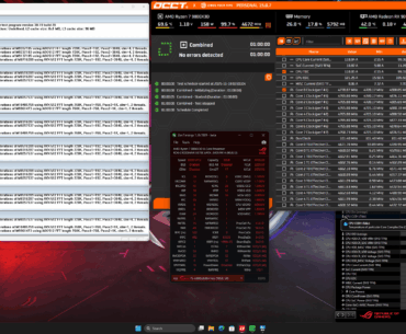 part 2 of previous 8200C30 post- 1 hour OCCT combined CPU-MEMORY & MEMORY plus 4hrs 37 mins Prime95
