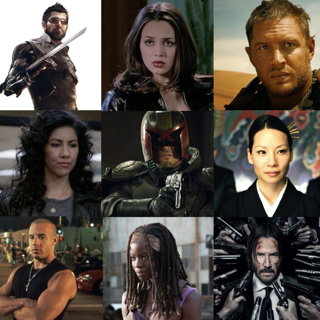 Characters who’d have no problem fitting into Night City?