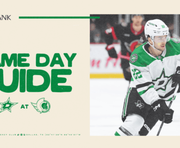 Game Day Guide: Stars at Senators