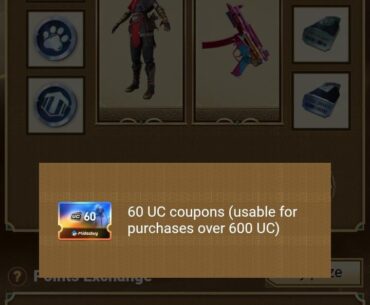 Is it 60 UC discount coupon, if we only use over 600 UC? Any confirmation?