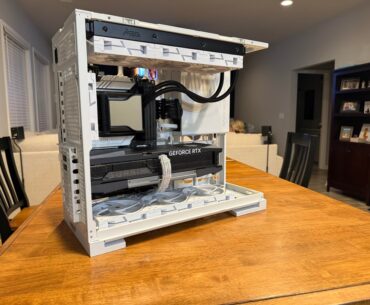 It always an all white or all back build..