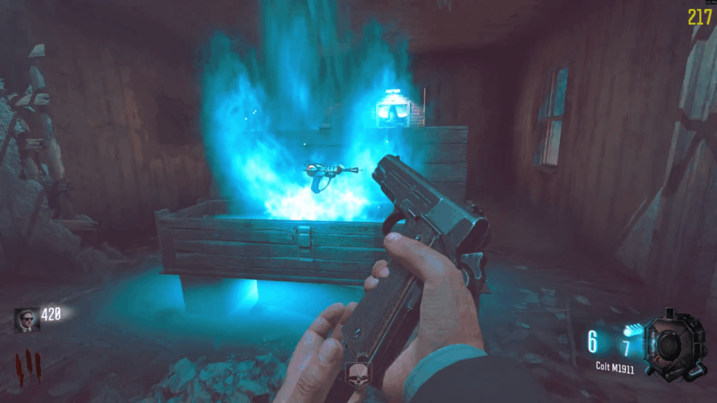 I was recording background gameplay for a video and caught this gem of a still.