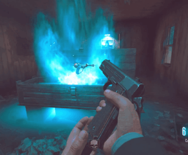 I was recording background gameplay for a video and caught this gem of a still.