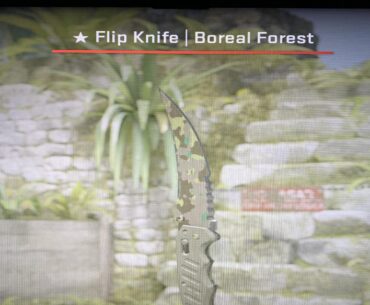 FIRST KNIFE EVER THX VALVE