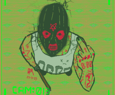 Character Art of a Cyber-Punk for a game of CY_BORG, made by me