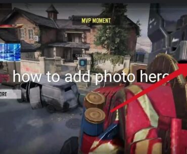How people are able to add photo in here in codm