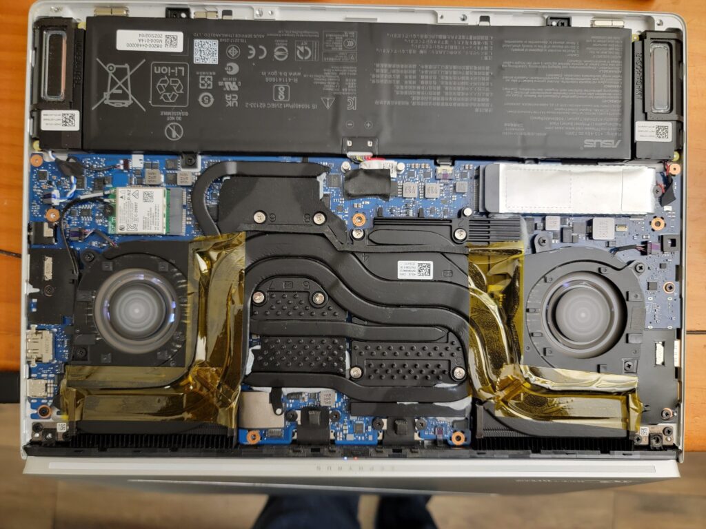 thermal tape fix for ROG Zephyrus G14 2025 thermal tape fix for ROG Zephyrus G14 2025